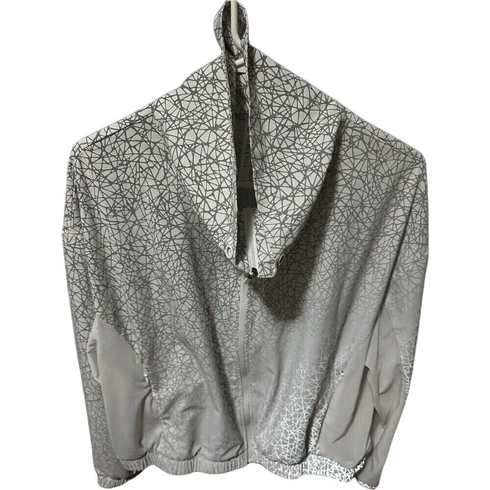 Fabletics Athletic Full Zip Jacket Geometric Refl… - image 3